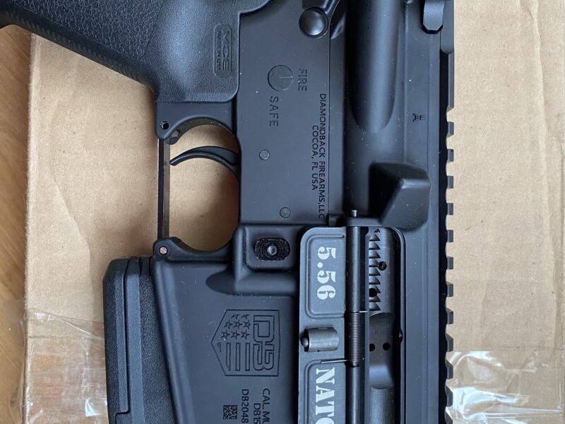 Продам напівавтоматичний карабін Diamondback DB15 кал .223/5.56