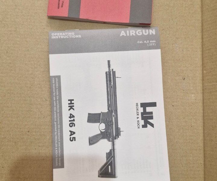 Пневматична гвинтівка HK416 A5
