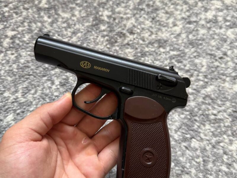 Пневматичний пістолет Sas Makarov metal
