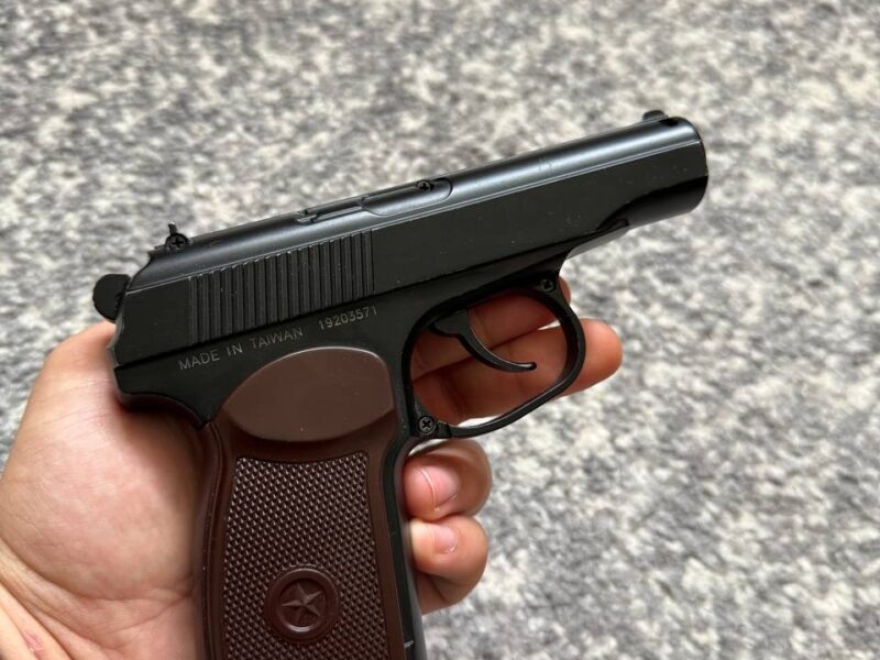 Пневматичний пістолет Sas Makarov metal