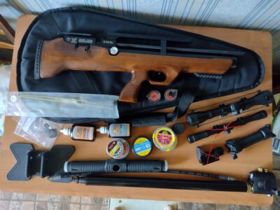 PCP винтовка Hatsan Flashpup W bullpup set