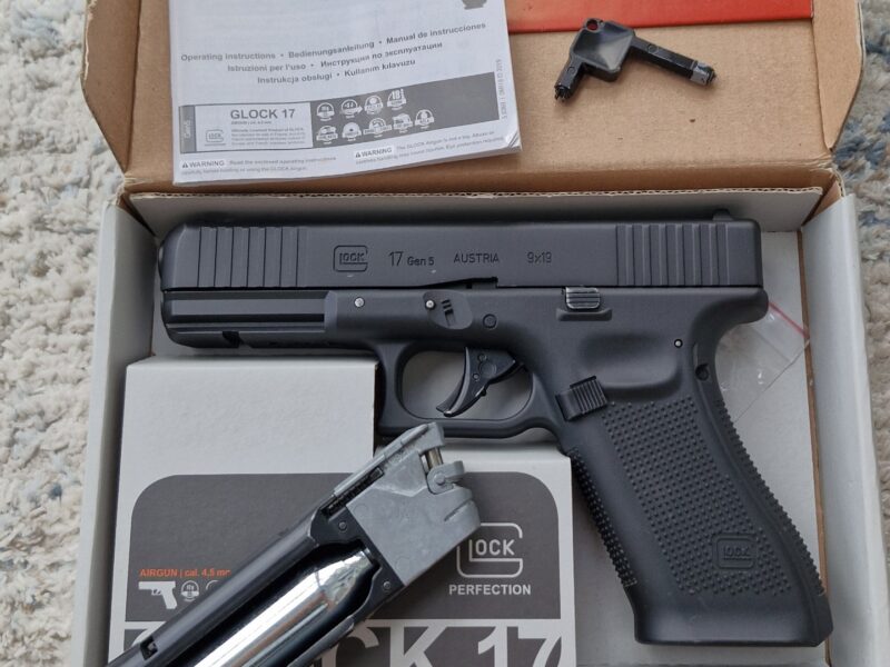 Пневматичний пістолет Glock 17 Blowback Gen 5 umarex