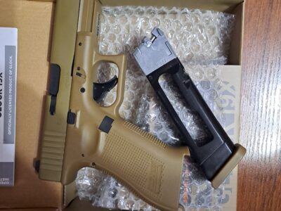 Пневматичний пістолет Umarex Glock 19X Blowback кал. 4,5 мм (з затворною затримкою) (5.8367)