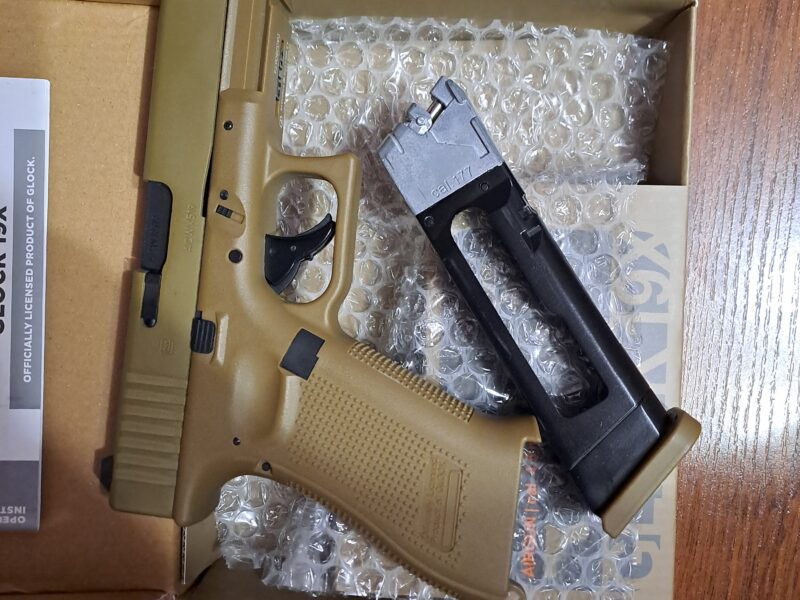 Пневматичний пістолет Umarex Glock 19X Blowback кал. 4,5 мм (з затворною затримкою) (5.8367)