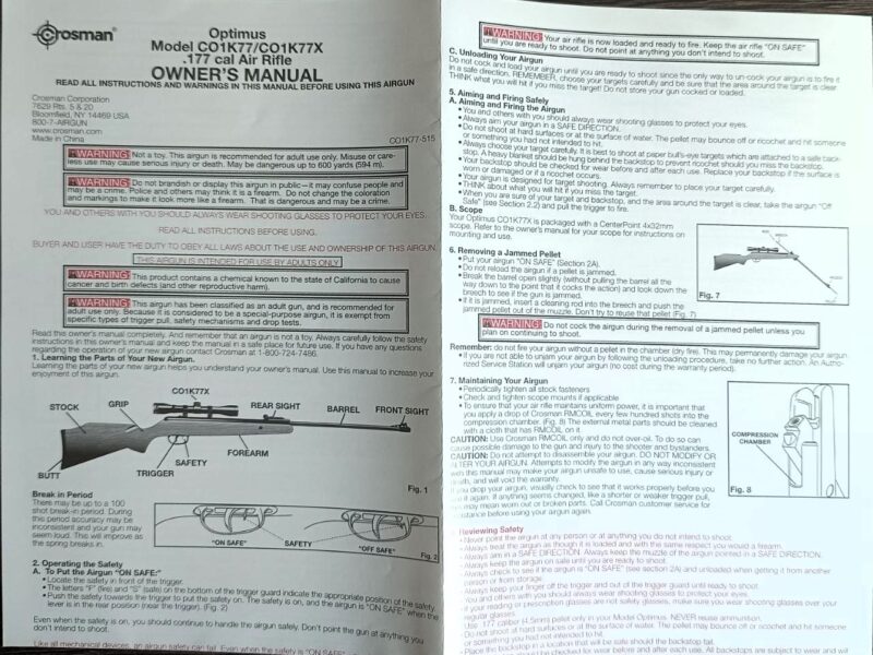 Пропоную на продаж пневматичну гвинтівку Crosman Optimus! Відмінний стан, готова до стрільби!