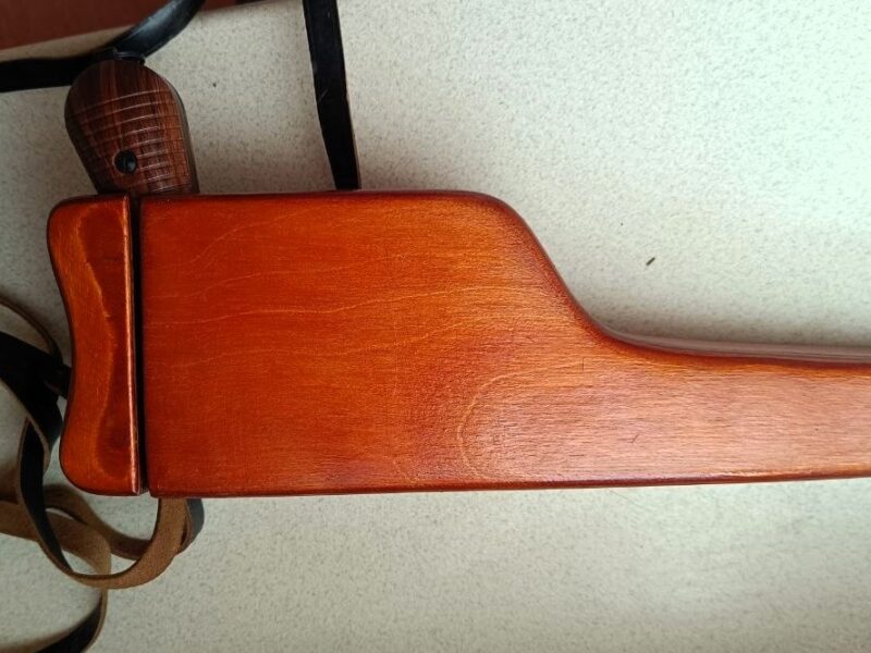 Пневматичний пістолет SAS Mauser M712 Blowback + дерев'яна кобура-приклад