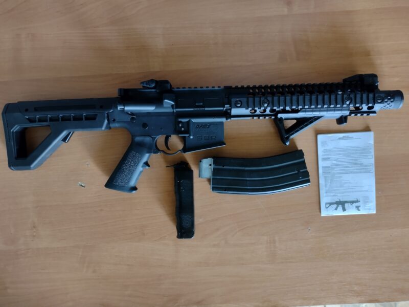 Гвинтівка пневматична Crosman DPMS SBR Full Auto