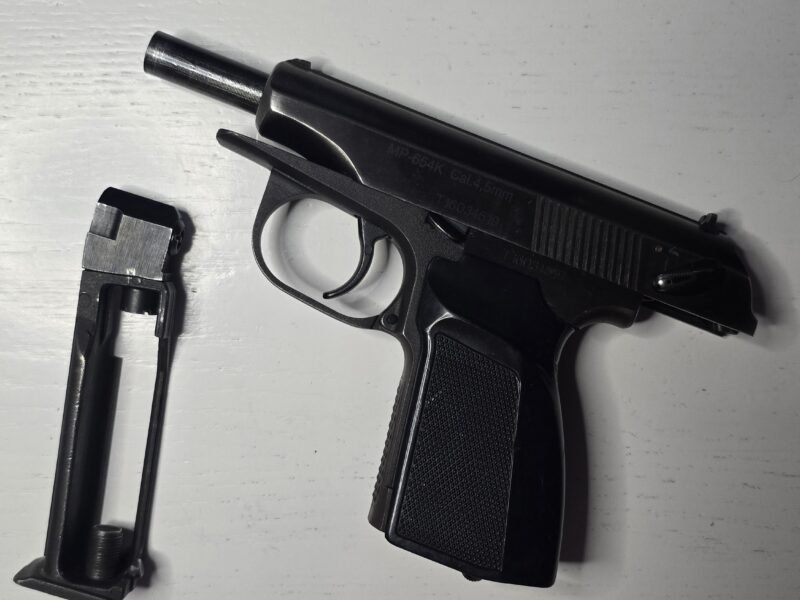 Пістолет пневматичний Baikal MP-654K MAKAROV