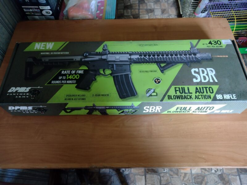 Гвинтівка пневматична Crosman DPMS SBR Full Auto