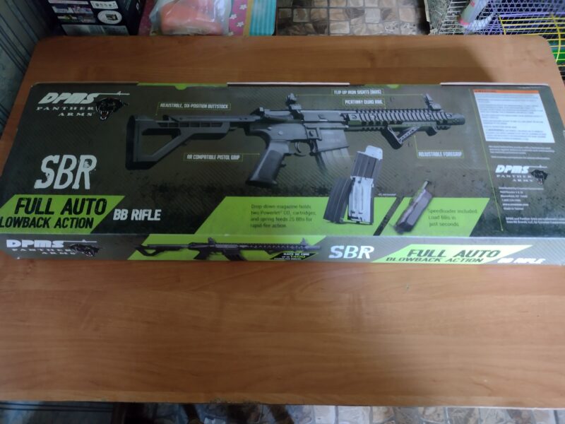 Гвинтівка пневматична Crosman DPMS SBR Full Auto