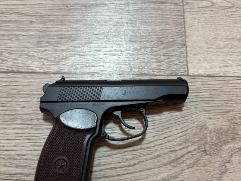 Пневматичний пістолет Sas Makarov метал