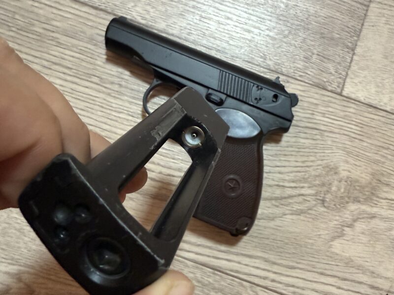 Пневматичний пістолет Sas Makarov метал