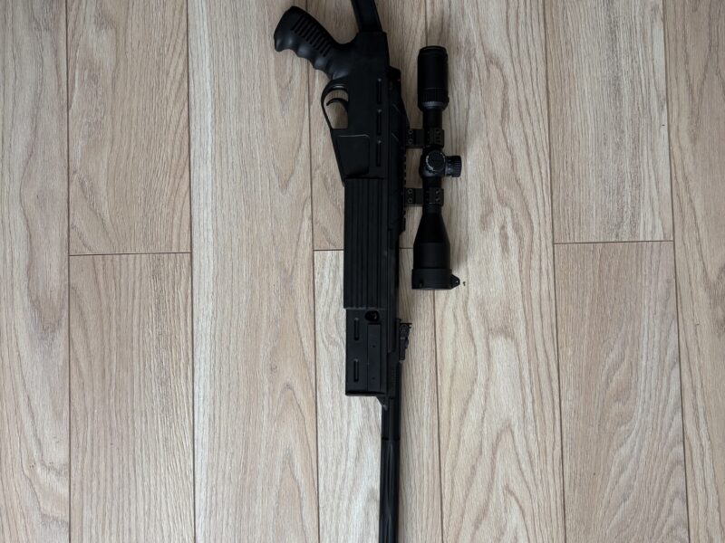 Hatsan Airtact Vortex + оптический прицел DISCOVERY Optics MS 3-9X40IR 25,4mm с подсветкой