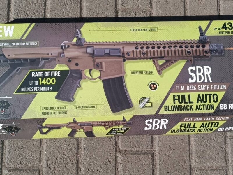 Пневматичний автомат Crosman DPMS sbr full auto