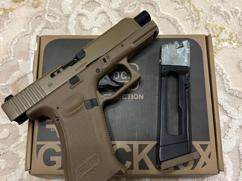 Umarex Glock 19X TAN Blowback кал. 4,5 мм (с затворною затримкою)