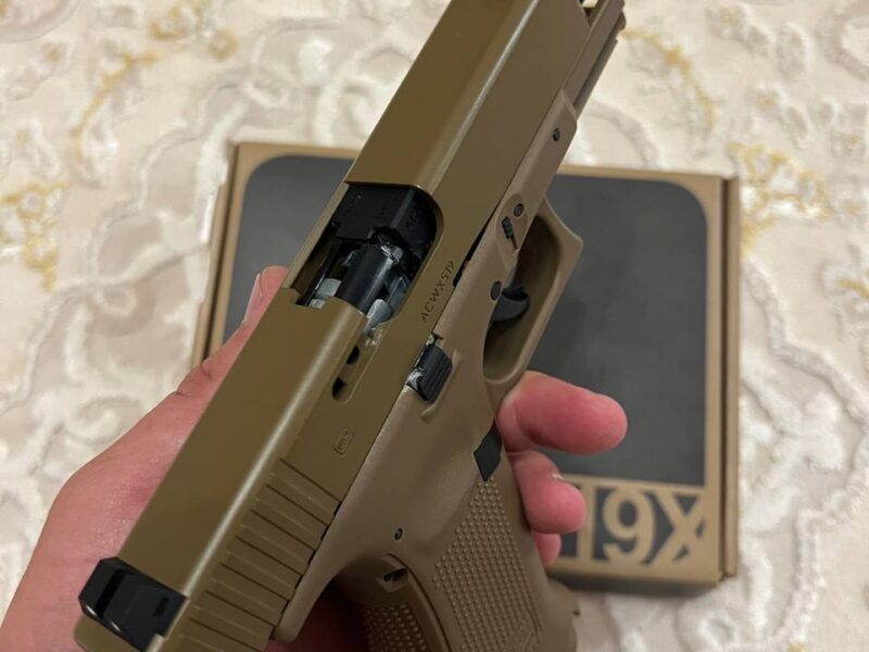 Umarex Glock 19X TAN Blowback кал. 4,5 мм (с затворною затримкою)
