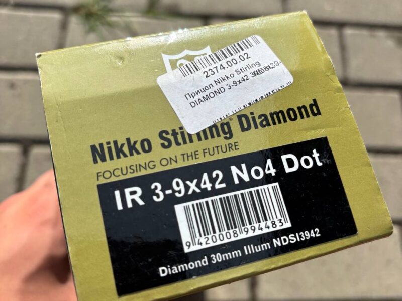 Приціл Nikko Stirling Diamond 3-9x42 з підсвічуванням