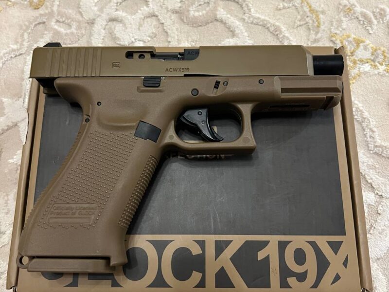 Umarex Glock 19X TAN Blowback кал. 4,5 мм (с затворною затримкою)