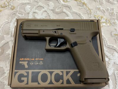 Umarex Glock 19X TAN Blowback кал. 4,5 мм (с затворною затримкою)