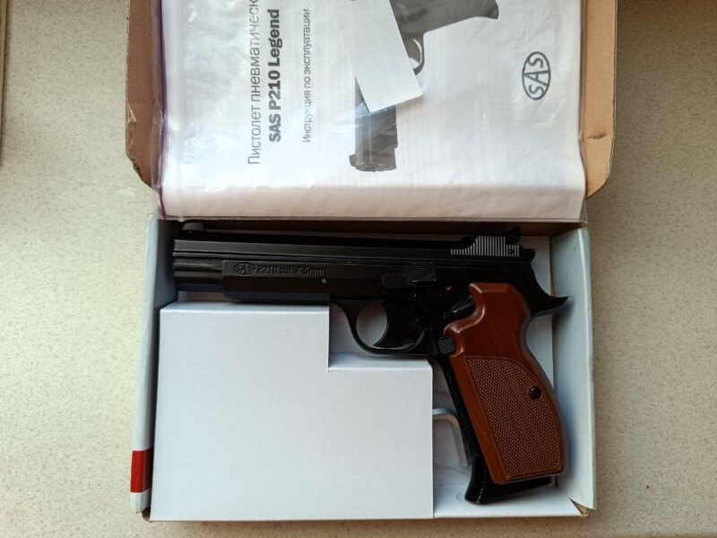 Продам пневматичний пістолет SAS P210 Legend (калібр 4.5 мм) / SIG Sauer