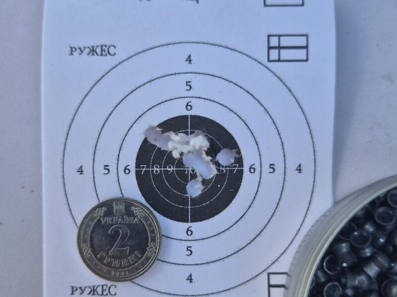 PCP гвинтівка ZBROIA Sapsan 550/300 (кал. 4,5 мм, чорний)