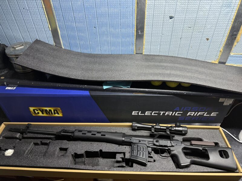 страикбольная снаиперська гвинтівка Cyma СВД AEG CM.057A