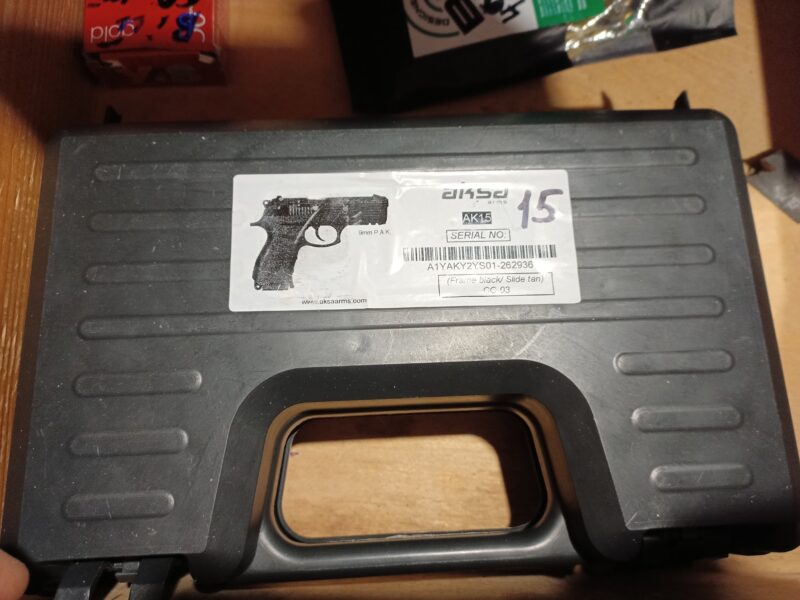 Стартовий пістолет Aksa Arms AK15 (Beretta Px4 Storm)