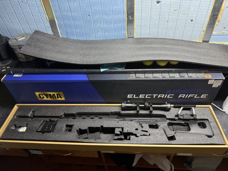 страикбольная снаиперська гвинтівка Cyma СВД AEG CM.057A