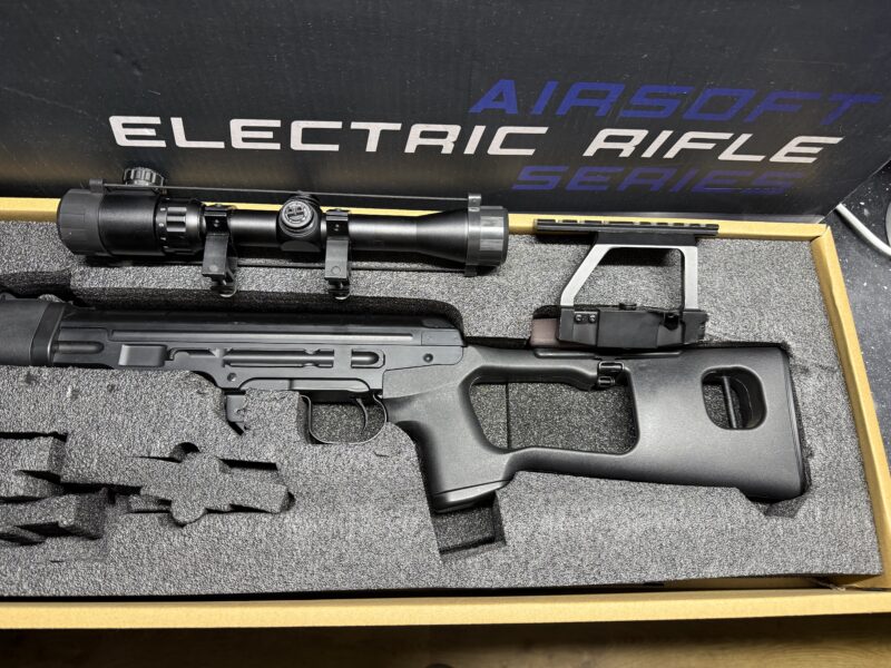 страикбольная снаиперська гвинтівка Cyma СВД AEG CM.057A